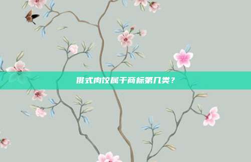 俄式肉饺属于商标第几类?