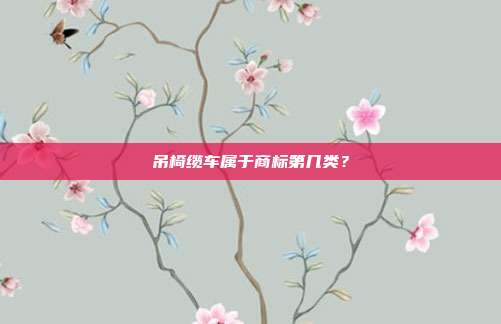 吊椅缆车属于商标第几类？