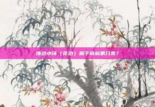 饰边小环（花边）属于商标第几类？