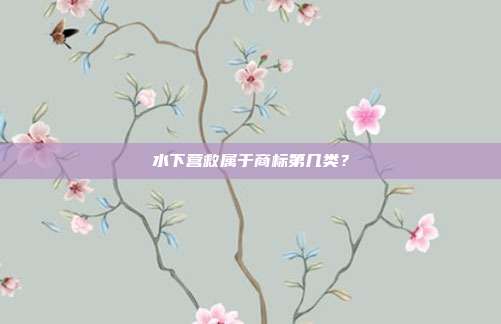 水下营救属于商标第几类？