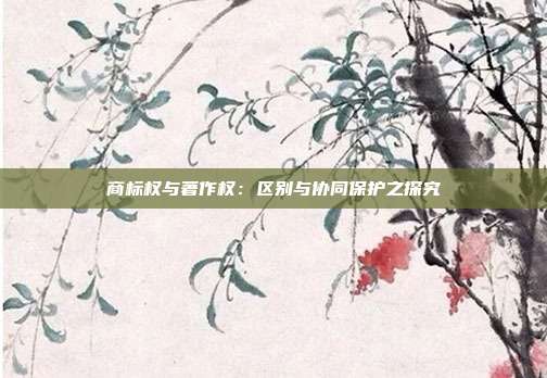 商标权与著作权:区别与协同保护之探究
