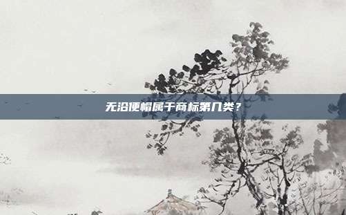 无沿便帽属于商标第几类?