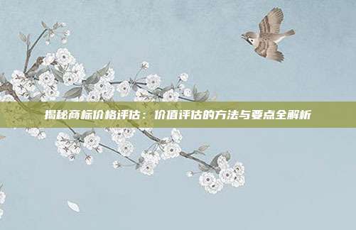 揭秘商标价格评估:价值评估的方法与要点全解析