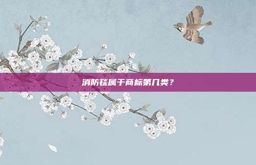 消防毯属于商标第几类？