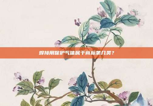 焊接用保护气体属于商标第几类？