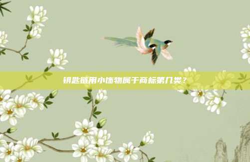 钥匙链用小饰物属于商标第几类？
