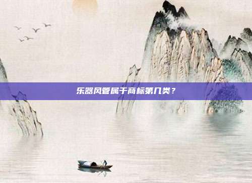 乐器风管属于商标第几类?