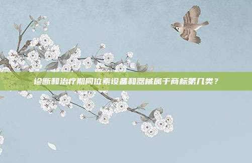 诊断和治疗期同位素设备和器械属于商标第几类?