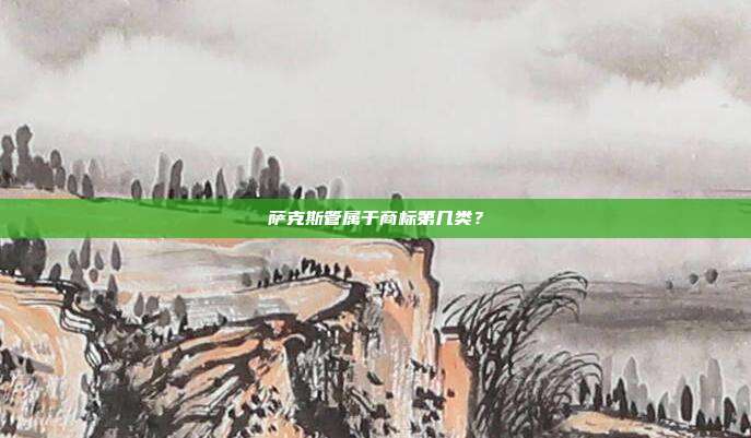 萨克斯管属于商标第几类？