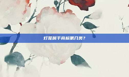灯笼属于商标第几类？
