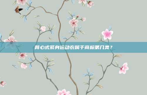 背心式紧身运动衣属于商标第几类？