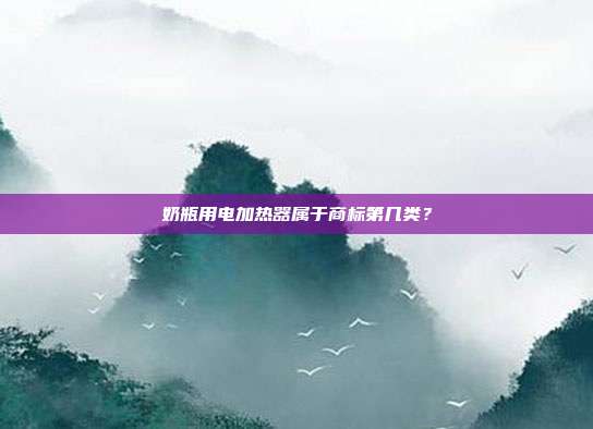奶瓶用电加热器属于商标第几类？