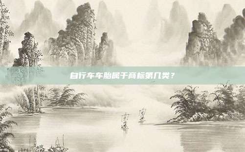 自行车车胎属于商标第几类？