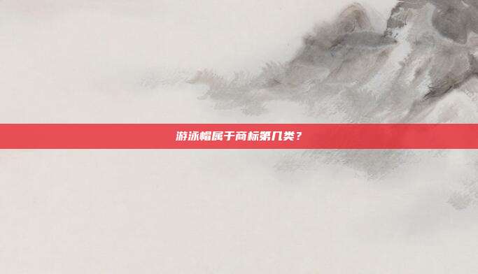游泳帽属于商标第几类？