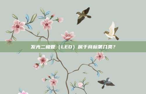发光二极管(LED)属于商标第几类?