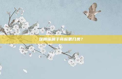 医用床属于商标第几类？