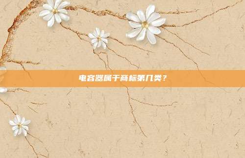 电容器属于商标第几类?