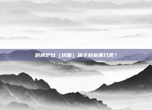 厨房炉灶（烘箱）属于商标第几类？