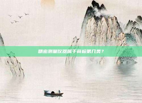 精密测量仪器属于商标第几类？