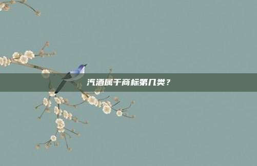 汽酒属于商标第几类?