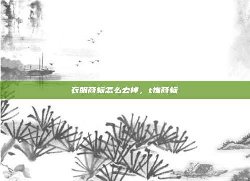衣服商标怎么去掉，t恤商标