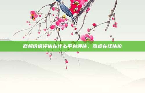 商标价值评估在什么平台评估,商标在线估价
