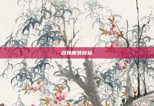 名姝服装商标