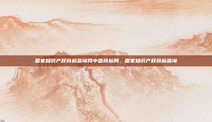 国家知识产权商标查询网中国商标局,国家知识产权商标查询