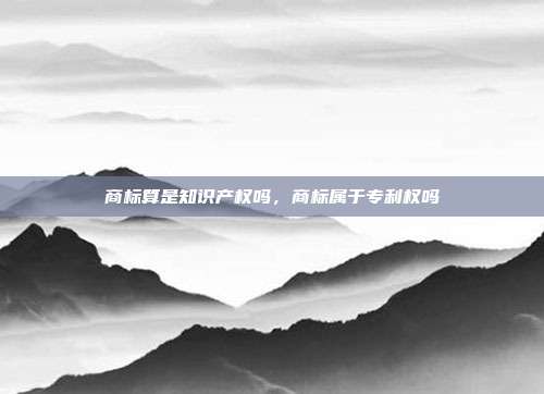 商标算是知识产权吗,商标属于专利权吗