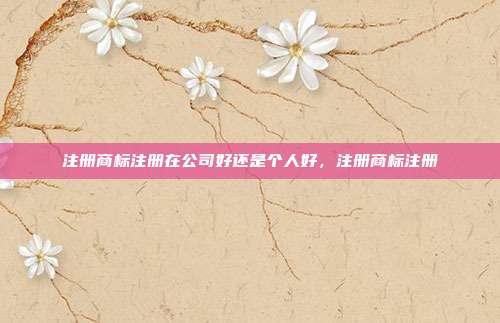 注册商标注册在公司好还是个人好,注册商标注册