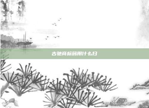 古驰商标码用什么扫