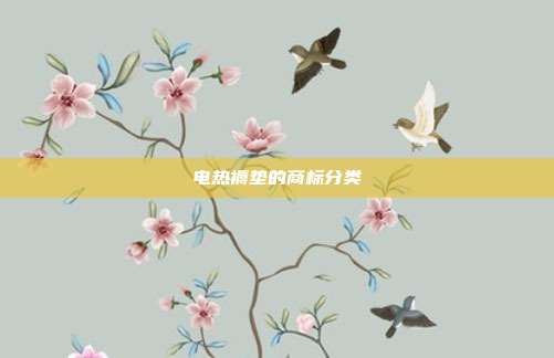 电热褥垫的商标分类