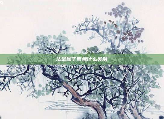 法是属于商标什么类别