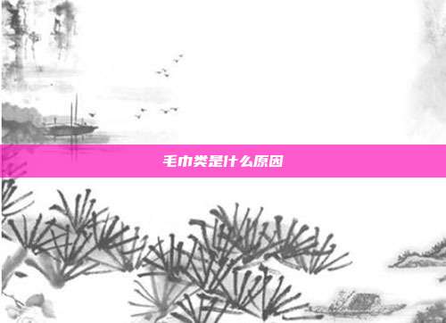 毛巾类是什么原因