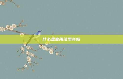 什么是套用注册商标