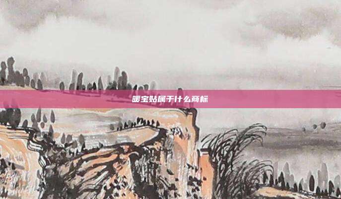 暖宝贴属于什么商标
