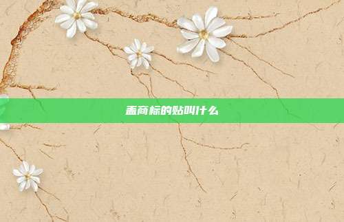 盖商标的贴叫什么