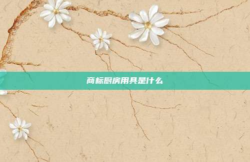 商标厨房用具是什么
