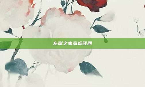 左岸之家商标驳回