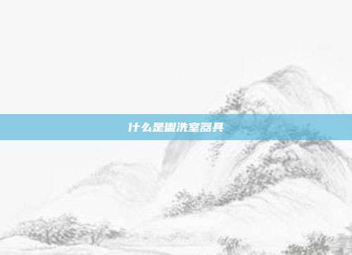 什么是盥洗室器具