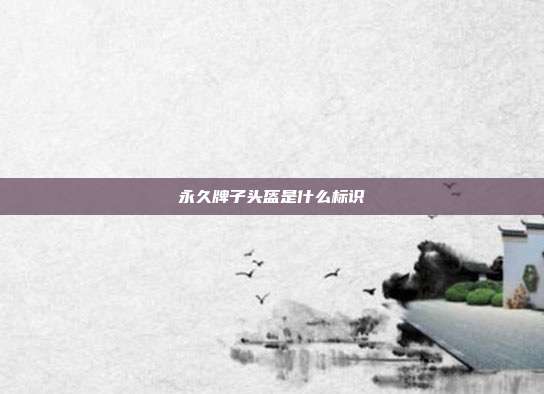 永久牌子头盔是什么标识