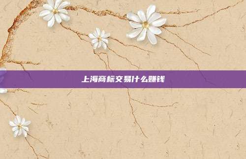 上海商标交易什么赚钱