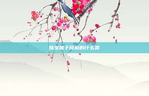 珠宝属于商标的什么类