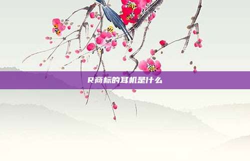 R商标的耳机是什么