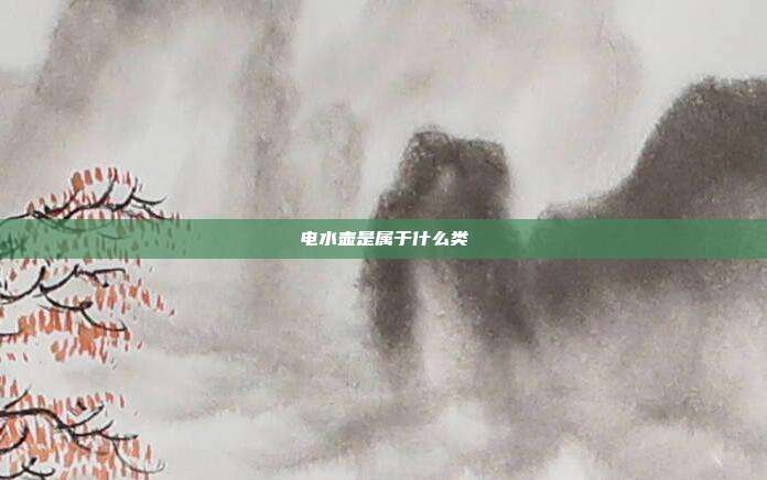 电水壶是属于什么类