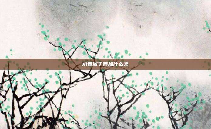 水管属于商标什么类