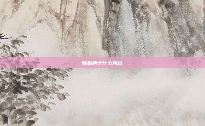 烤盘属于什么类目