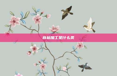 商标加工是什么类