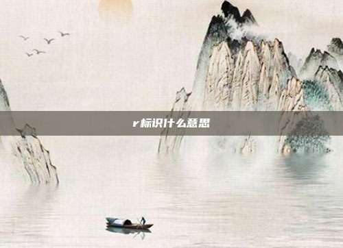 r标识什么意思