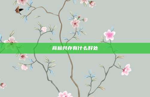 商标共存有什么好处